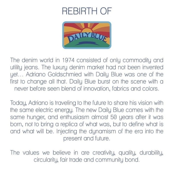 Daily Blue Mantra Denim Wide Barrel in Onyx Wash lButton Fly Jeans AG NEW - Picture 16 of 16